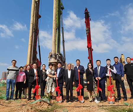 热烈祝贺爱贝科精密工业（惠州）有限公司建设项目开工大吉！